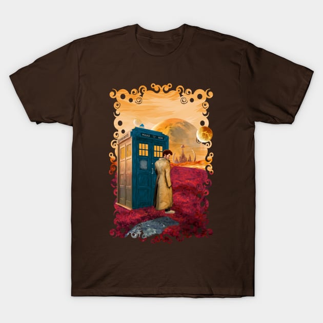 13th Doctor who at gallifrey planet T-Shirt by Dezigner007